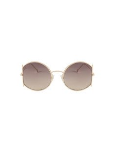 Salvatore Ferragamo SF244S 769 Round Shape Cafe Degradado | Sunnies.uno 2