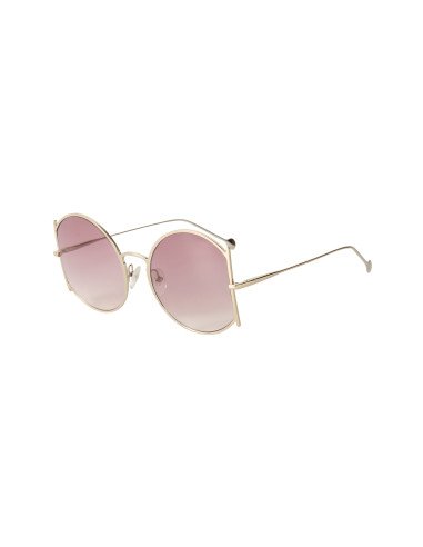 Salvatore Ferragamo SF244S 787 Round Shape Vino Degradado | Sunnies.uno