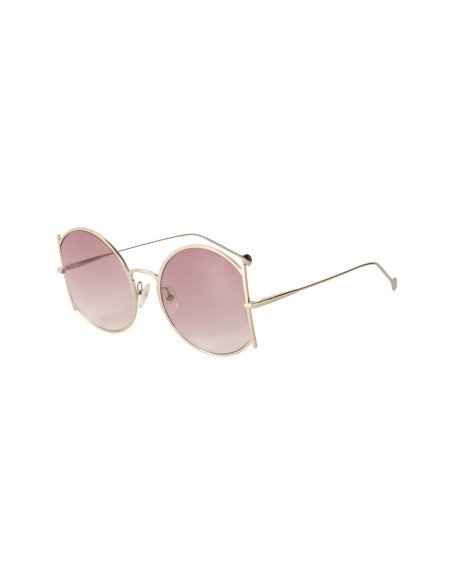 Salvatore Ferragamo SF244S 787 Round Shape Vino Degradado | Sunnies.uno