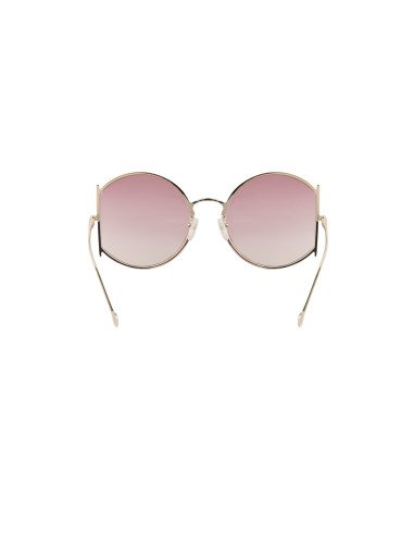 Salvatore Ferragamo SF244S 787 Round Shape Vino Degradado | Sunnies.uno