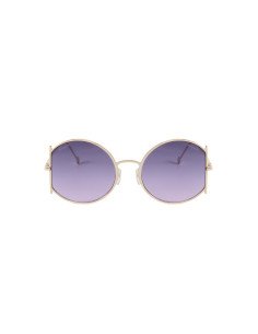Salvatore Ferragamo SF244S 746 Round Shape Violeta Degradado | Sunnies.uno 2