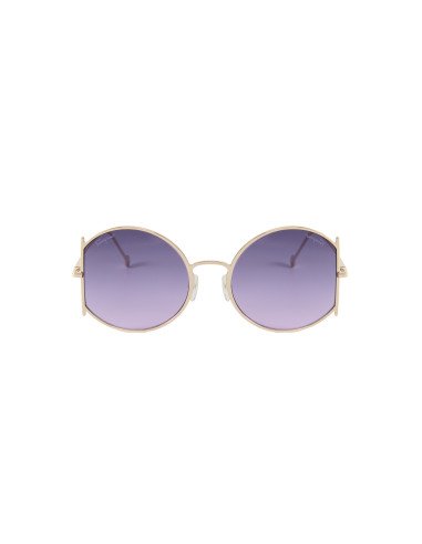 Salvatore Ferragamo SF244S 746 Round Shape Violeta Degradado | Sunnies.uno