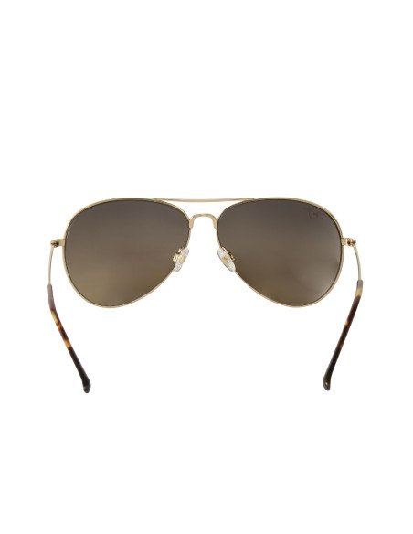 Maui Jim MJ-264-16 Mavericks Aviator Titanium Polarized Coffe | Sunnies.uno