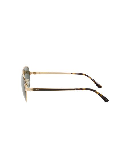 Cartier CT0101S 003 Aviator Dorado Carey Sin accesorios