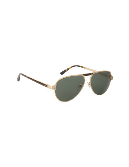 Cartier CT0101S 003 Aviator Dorado Carey Sin accesorios