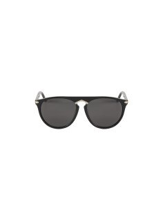 Cartier CT0013SA 001 Aviator Black Silver Gray 2