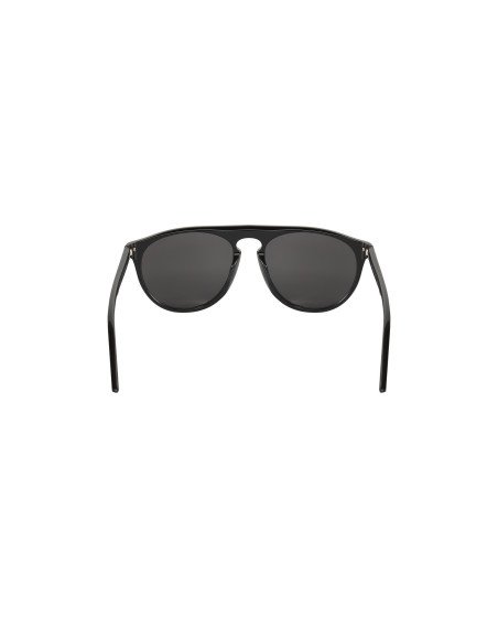 Cartier CT0013SA 001 Aviator Black Silver Gray