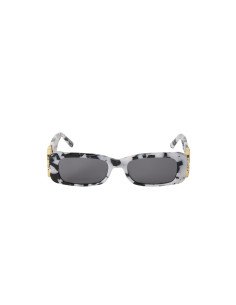 Balenciaga BB0096S 005 Dynasty Rectangle Black Gray 2