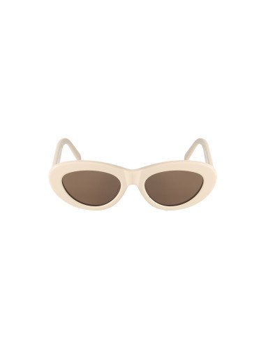 Louis Vuitton Z1982E 902 Oval Shape Beige Cafe