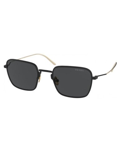 Prada SPR 54WS 04Q-5S0 Square Titanium Matte Black