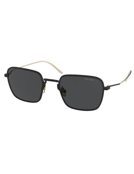 Prada SPR 54WS 04Q-5S0 Square Titanium Matte Black