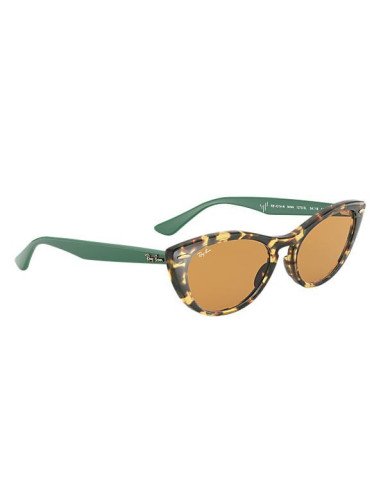 Ray Ban Rb4314n 1270/3L Nina Havana Cafe Verde | Sunnies.uno