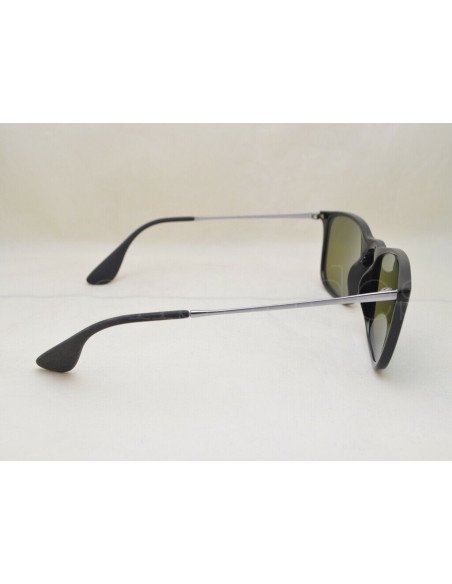 Ray Ban Rb4187 601/55 Chris Negro Mate Azul espejo | Sunnies.uno