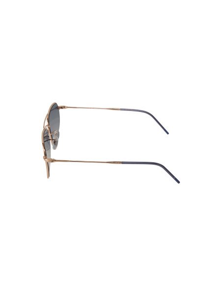 Ray Ban RB0102s 9202/3A Caravan Reverse Blue Rose Gold
