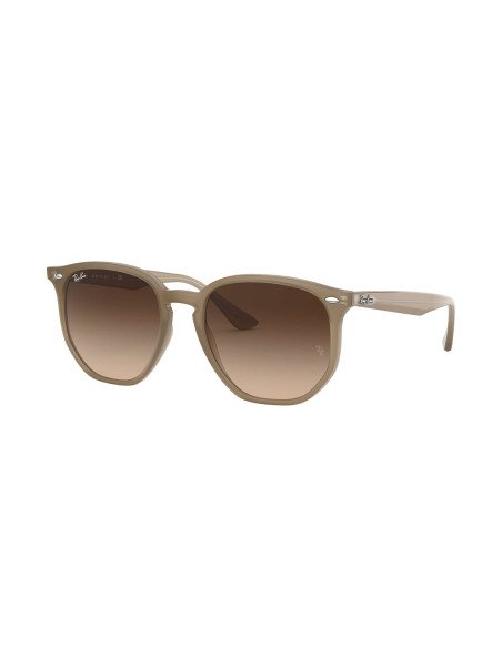 Ray Ban RB4306 6166/13 New Hexagonal Acetato Cafe Degradado | Sunni...