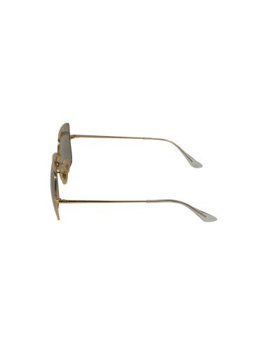 Ray ban Rb1971 001/w3 Square Plata Espejo Dorado