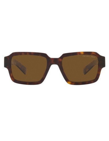 Prada SPR 02ZS 2AU-01D Square Shape Tortoise Polarized