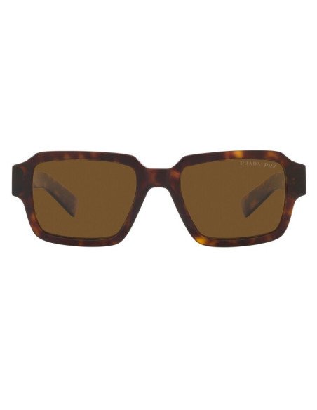 Prada SPR 02ZS 2AU-01D Square Shape Tortoise Polarized