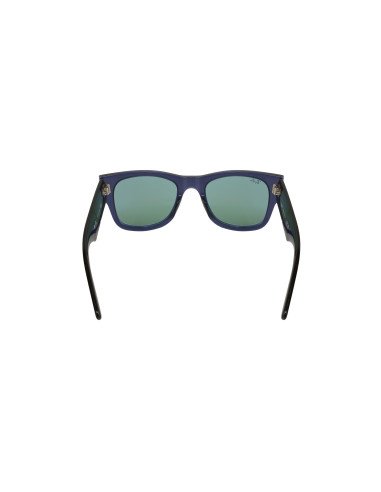 Ray Ban RB0840S 6638/O4 Mega Wayfarer Azul Carey