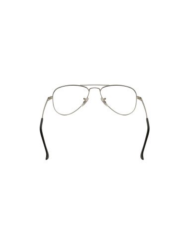 Ray Ban Rb1089 4064 Oftalmico Aviator Junior Plateado Gris