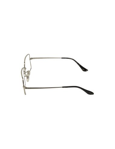 Ray Ban Rb1969V 2501 Oftalmico RECTANGLE Plateado Negro | Sunnies.uno