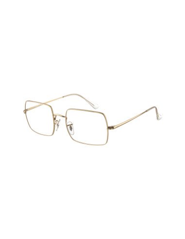 Ray Ban Rb1969V 3086 Oftalmico RECTANGLE Dorado Clasico | Sunnies.uno