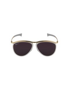 Ray Ban RB2219 1289AF Olympian Aviator Blanco Vino Polarizado 2