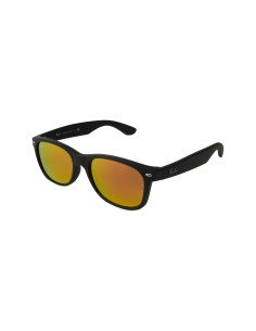 Ray Ban Rb2132 622/69 New Wayfarer Naranja Espejo negro mate| Sunni...