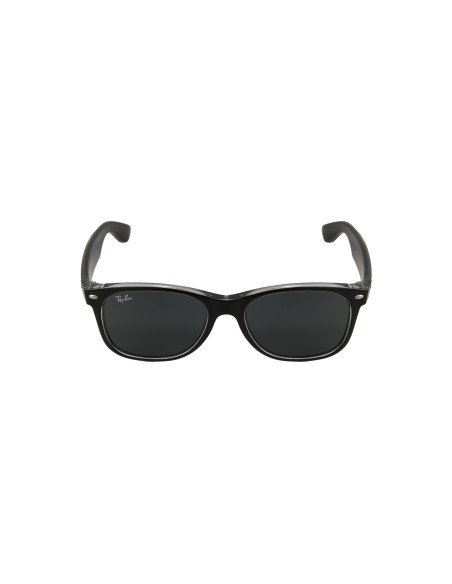 Ray Ban RB2132 6398/Y5 New Wayfarer Negro Gris transparente
