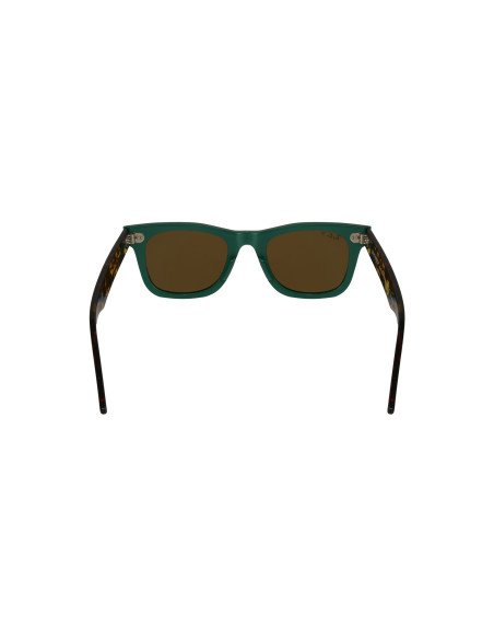 Ray Ban Rb2140 1240N9 Wayfarer Verde Cafe Carey Polarizado | Sunnie...