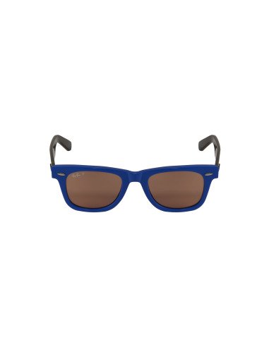 Ray Ban Rb2140 1241w0 Wayfarer Polarizado Ciruela Azul Carey | Sunn...