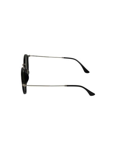 Ray Ban Rb2447 901/30 Round Fleck Plata Espejo Negro | Sunnies.uno