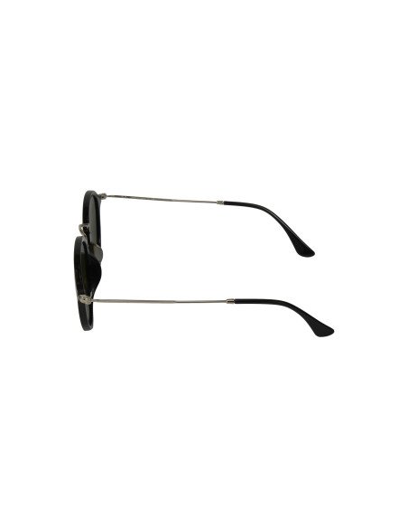 Ray Ban Rb2447 901/30 Round Fleck Plata Espejo Negro | Sunnies.uno