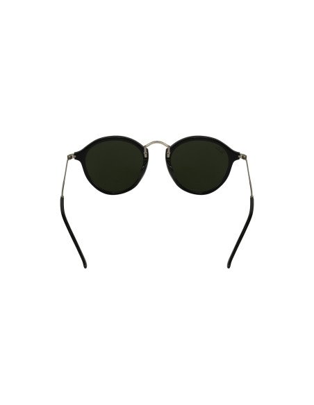 Ray Ban Rb2447 901/30 Round Fleck Plata Espejo Negro | Sunnies.uno