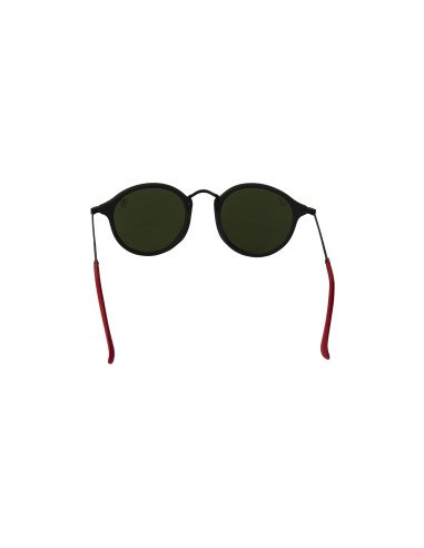 Ray Ban Rb2447nm F60230 Scuderia Ferrari Round Plata espejo | Sunni...