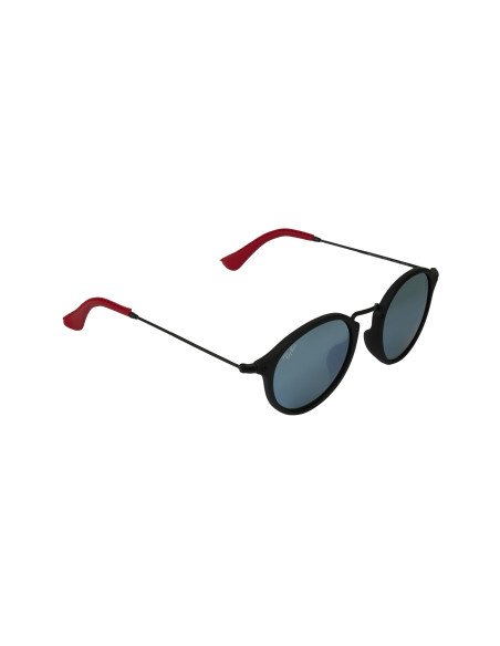 Ray Ban Rb2447nm F60230 Scuderia Ferrari Round Plata espejo | Sunni...