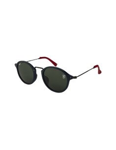 Ray Ban Rb2447nm F60631 Scuderia Ferrari Round Azul Gris G15 | Sunn...