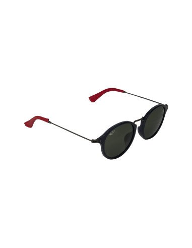 Ray Ban Rb2447nm F60631 Scuderia Ferrari Round Azul Gris G15 | Sunn...