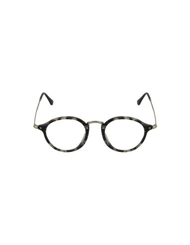 Ray Ban Rb2447V 5832 Oftalmico Round Fleck Carey Beige Plata