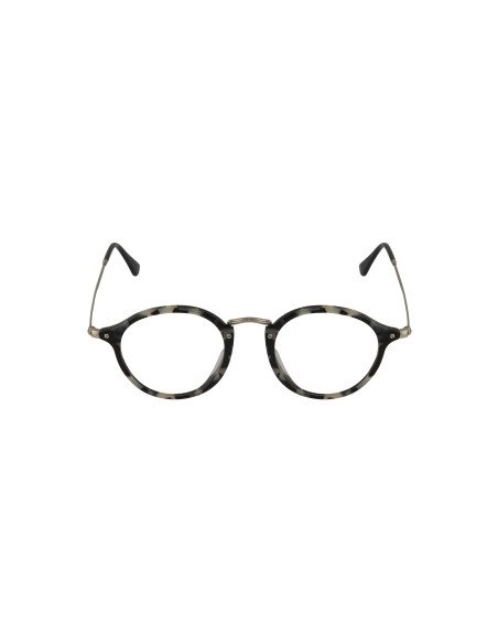 Ray Ban Rb2447V 5832 Oftalmico Round Fleck Carey Beige Plata
