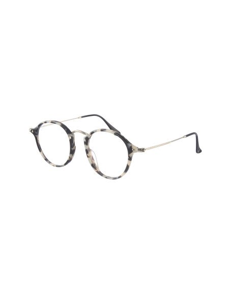 Ray Ban Rb2447V 5832 Oftalmico Round Fleck Carey Beige Plata