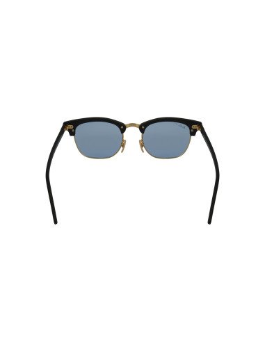 Ray Ban Rb3016 901s3r Clubmaster Azul Transparente Polarized | Sunn...