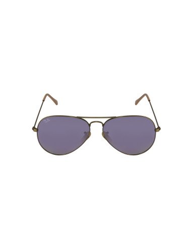 Ray Ban Rb3025 167/1m Aviator Morado Espejo Bronce Gota | Sunnies.uno