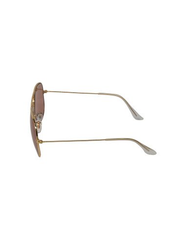 Ray Ban Rb3025 9196/AF Aviator Pink Legend Polarizado Transparente