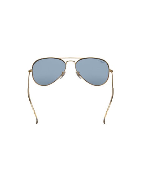 Ray Ban Rb3025 Aviator Azul Transparente Dorado Gota Piloto | Sunni...