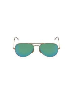 Ray Ban Rb3025 112/19 Aviator Verde Espejo Dorado Piloto | Sunnies.uno 2