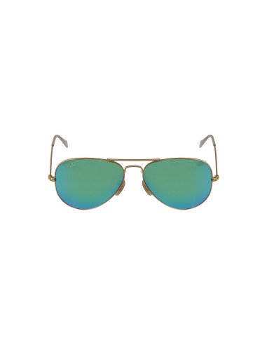 Ray Ban Rb3025 112/19 Aviator Verde Espejo Dorado Piloto | Sunnies.uno