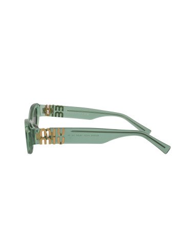 Miu Miu MU 09YS 19L09T Oval Shape Anise Opal