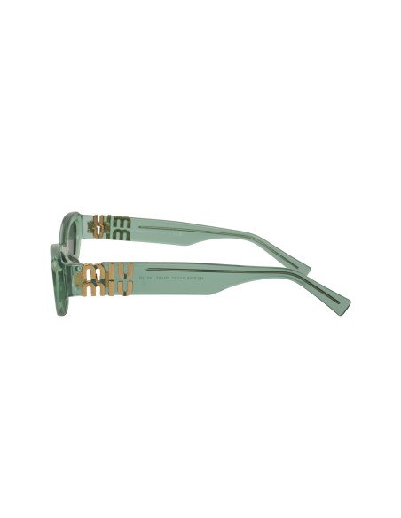 Miu Miu MU 09YS 19L09T Oval Shape Anise Opal