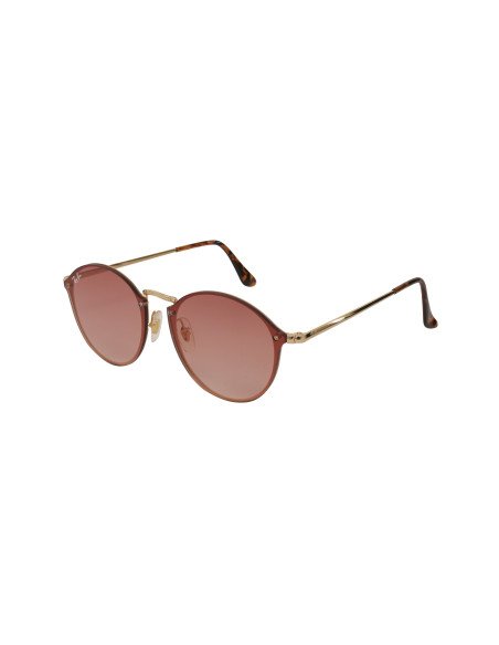 Ray Ban Rb3574n 9035v0 Round Metal Blaze Rosa Degradado Icon | Sunn...